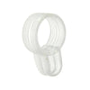 Sony WFL900/W Truly Wireless Earbuds Fitting Support, L, White