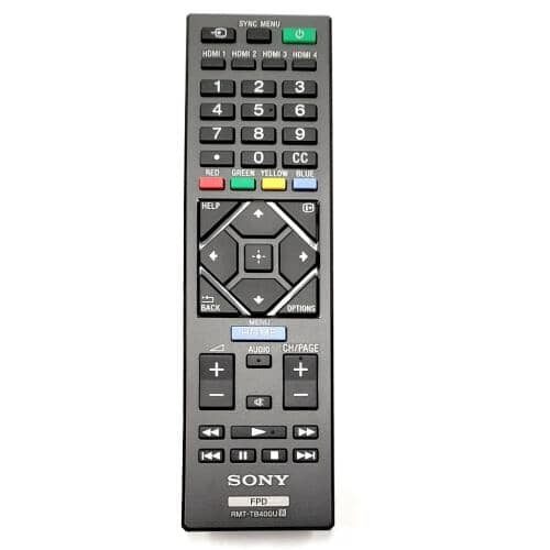 Sony FW55BZ35F LCD TV Remote Control (RMT-TB400U)