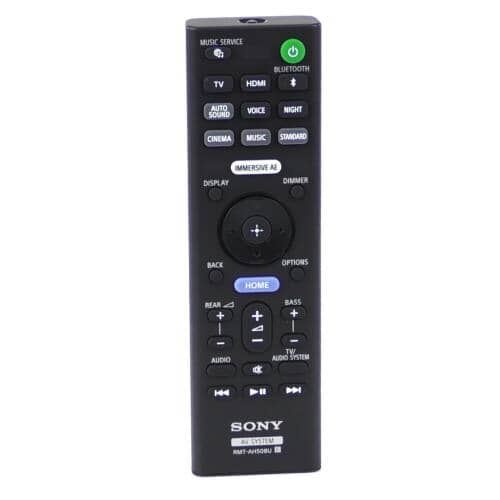 Sony Home Theatre Remote Control Rmt-ah508u 1-009-377-11 — Sony