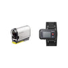 Sony Hdras100vr Action Cam Pov Video Camera + Live View Remote Bundle