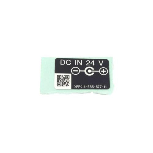 Sony Label, Dc In (Gnt) - 4-585-577-11