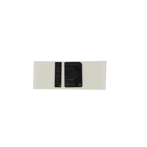 Sony Labelmodel Number(35500)(Com) - 4-688-863-01