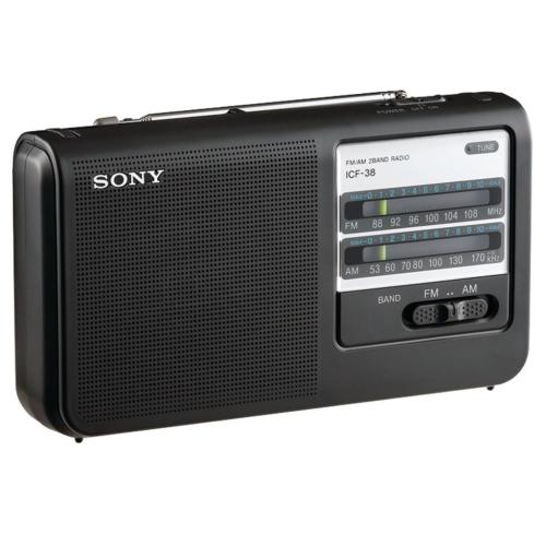Sony ICF38 PORTABLE AM FM RADIO..........