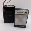 Sony Vintage 2r30 7 Transistor Am Radio W/Case